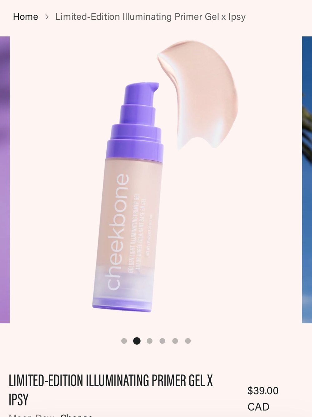 Limited-Edition Illuminating Primer Gel – moon dew